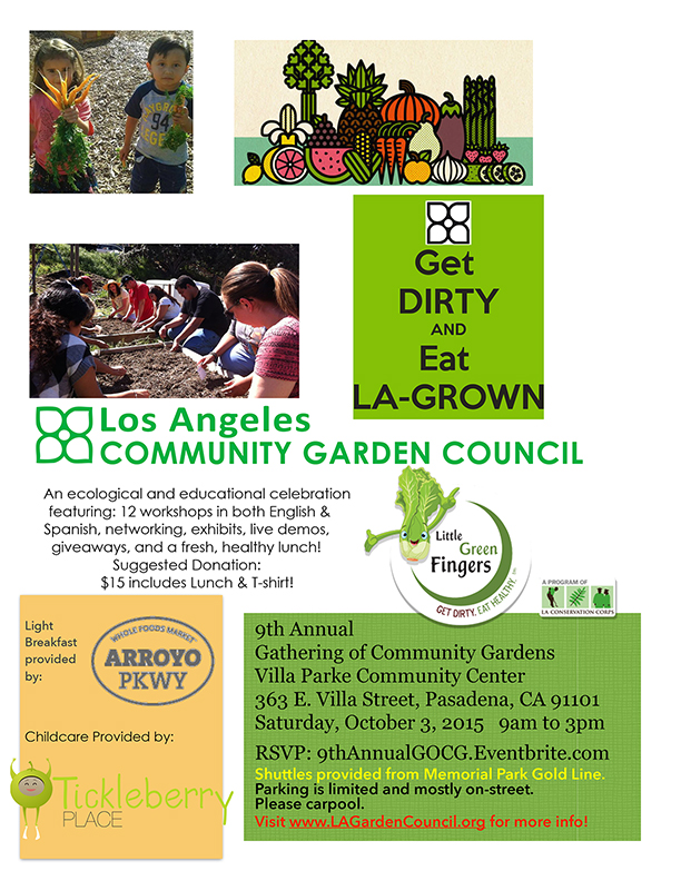 Register to Attend! 9th Annual Gathering of Community Gardens