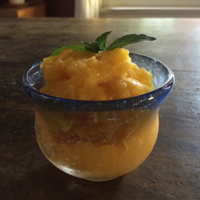 The Community Table Recipe: Mango Sorbet