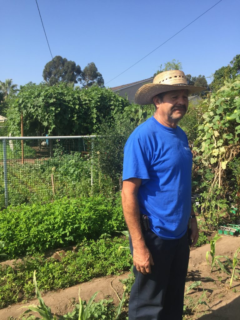 Meet Don Francisco at the Stanford Avalon Community Garden